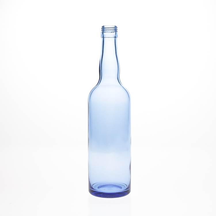 330ml light blue  beer bottle
