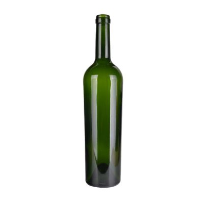 750ml green Glass Red Wine Bottle25456