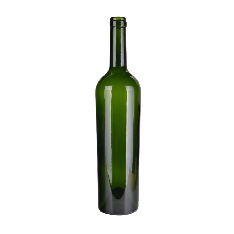 750ml green Glass Red Wine Bottle25456