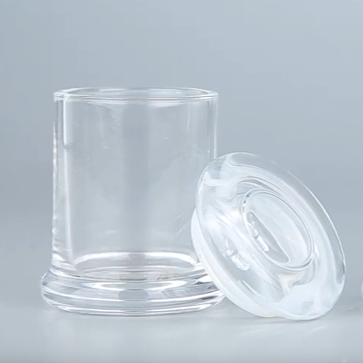 200ml clear candle jar
