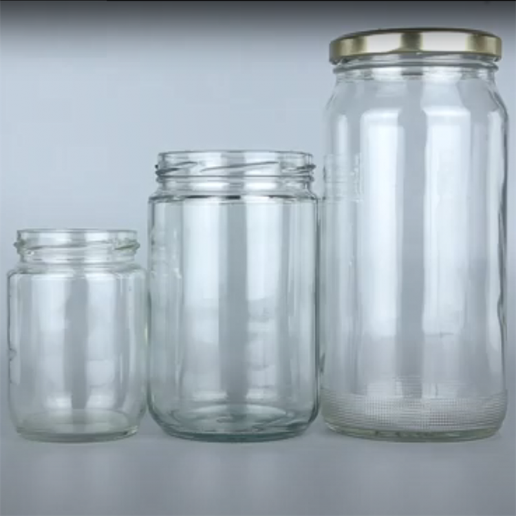 1000ml food glass jar with cap