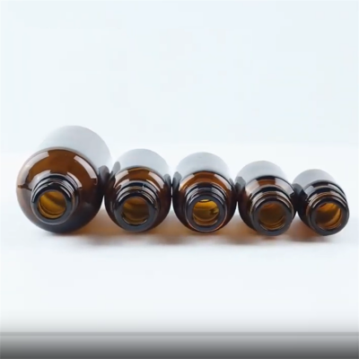 Pharmaceutical syrup glass bottle 01