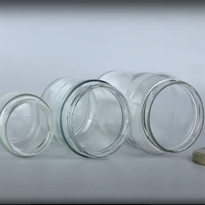 500ml food glass jar with cap