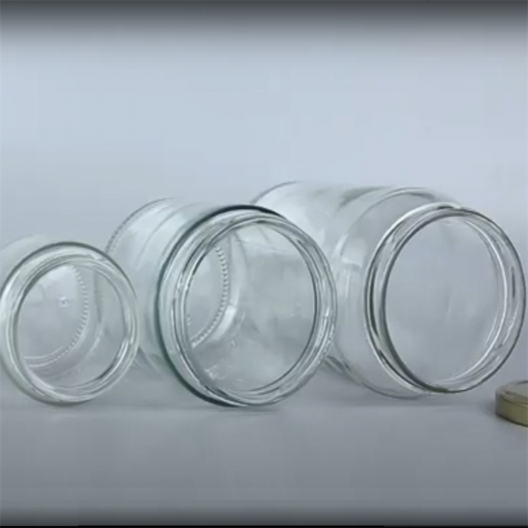 500ml food glass jar with cap