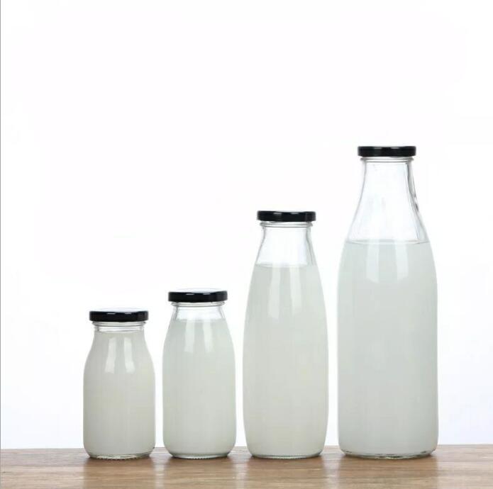 500ml glass milk bottle