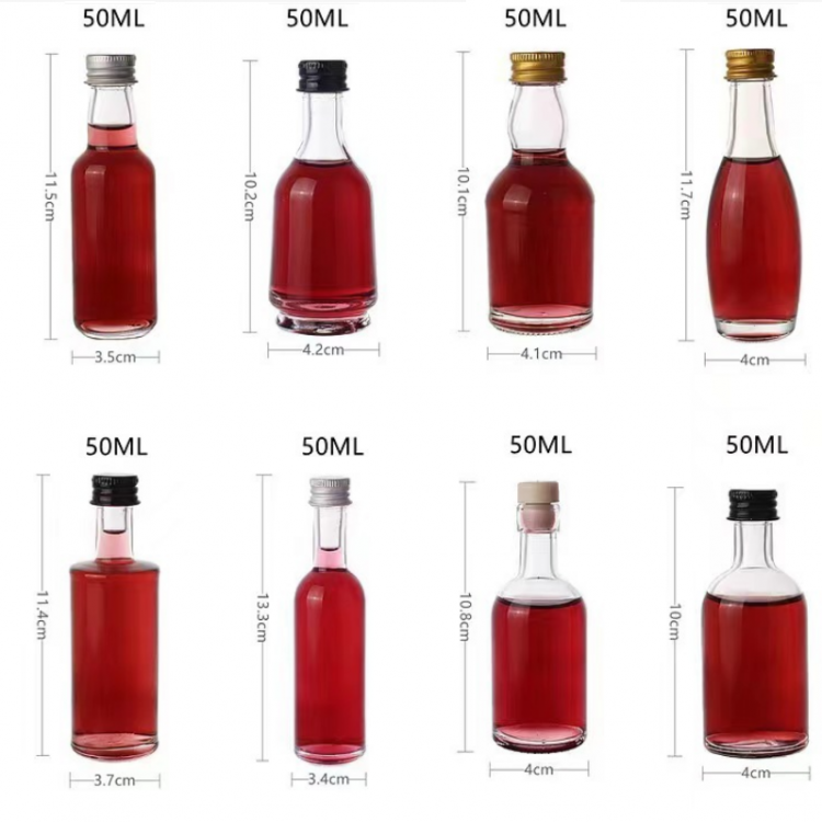 50ml whiskey bottles