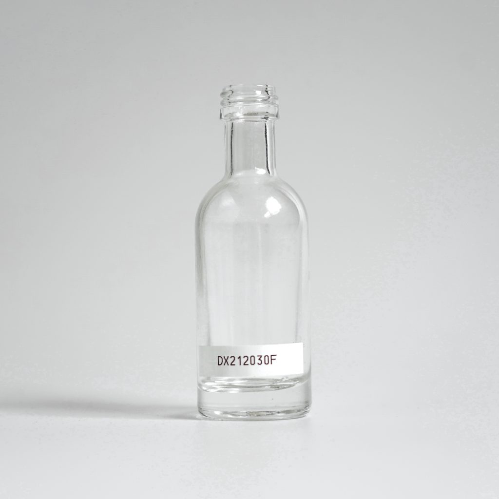 30ml clear  Vodka glass bottle