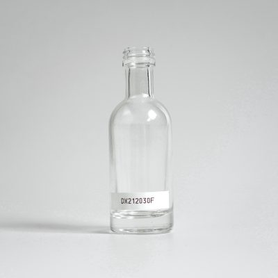 30ml clear  Vodka glass bottle