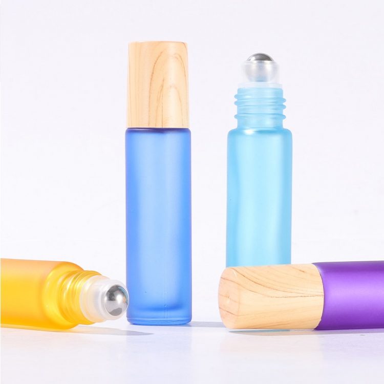 Frosted Glass Roll on Bottle
