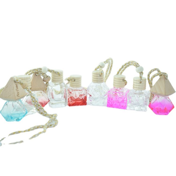 hanging car perfume bottle