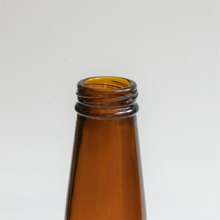 350ml amber  glass beer  container