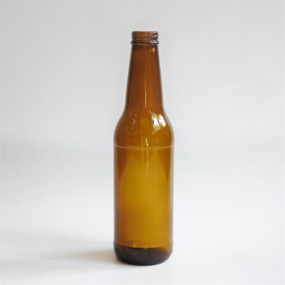 12oz amber beer  glass container