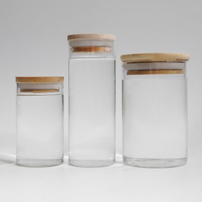 airtight  glass jar