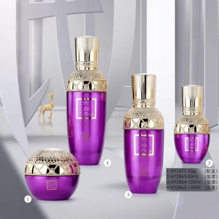 120ml glass cosmetic bottle