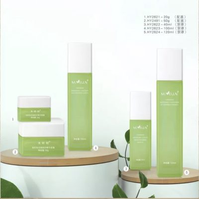 100ml geen cosmetic bottle