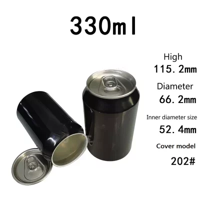 standard-black 330ml-aluminum-can-