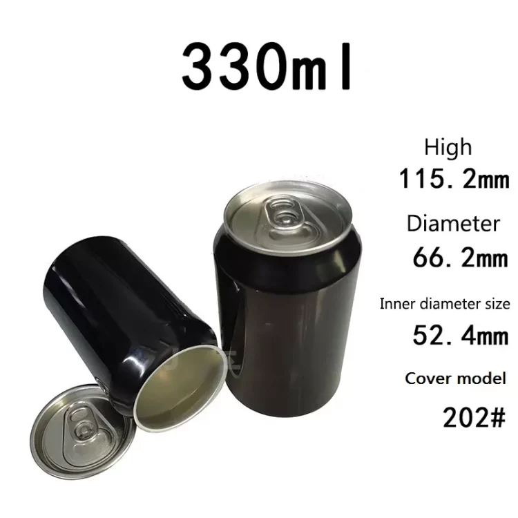 standard-black 330ml-aluminum-can-
