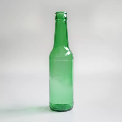 330ml green glass beer bottle