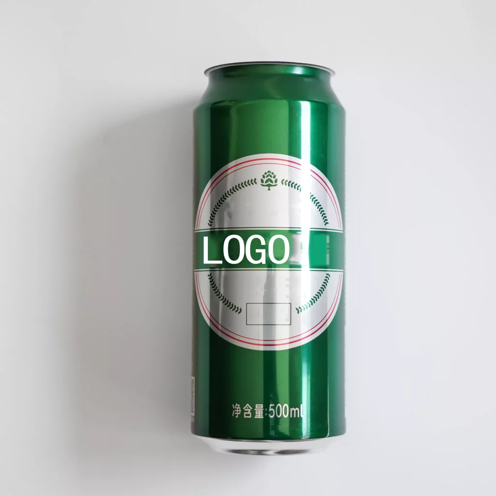 beer aluminium bottles