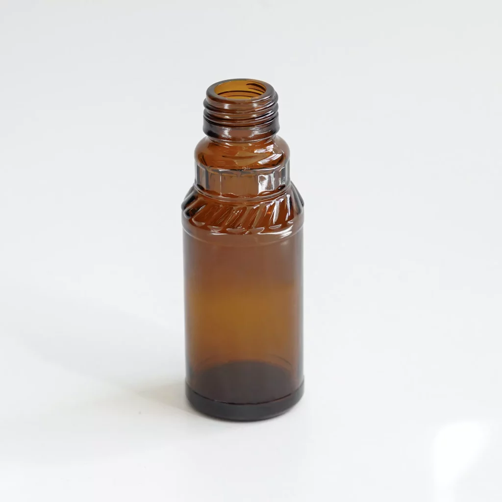 110ml amber medicine glass bottle