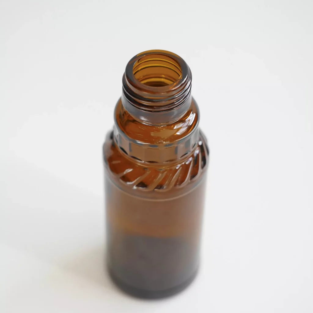 100ml amber medicine glass bottle