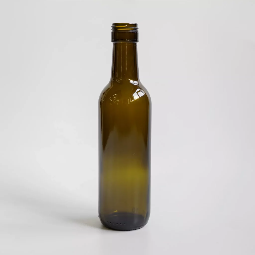 150ml green glass olive oil bottle