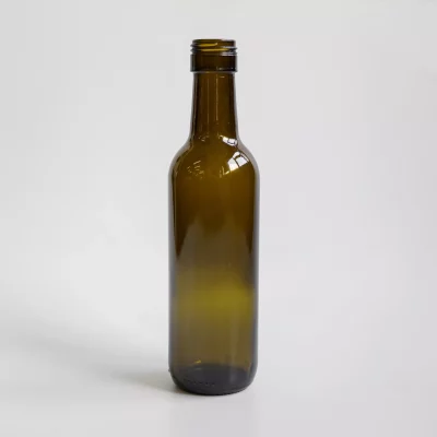 150ml green glass olive oil bottle