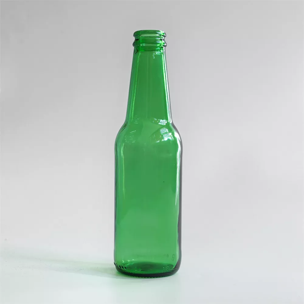 250ml green glass bottle