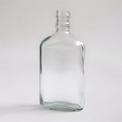 350ml flat glass bottle