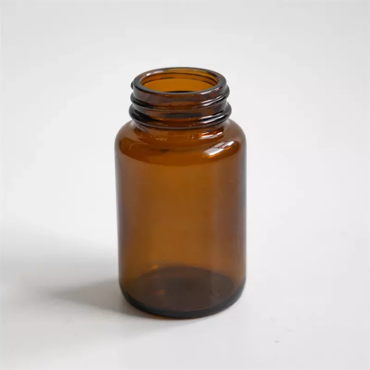 100ml amber medication bottle