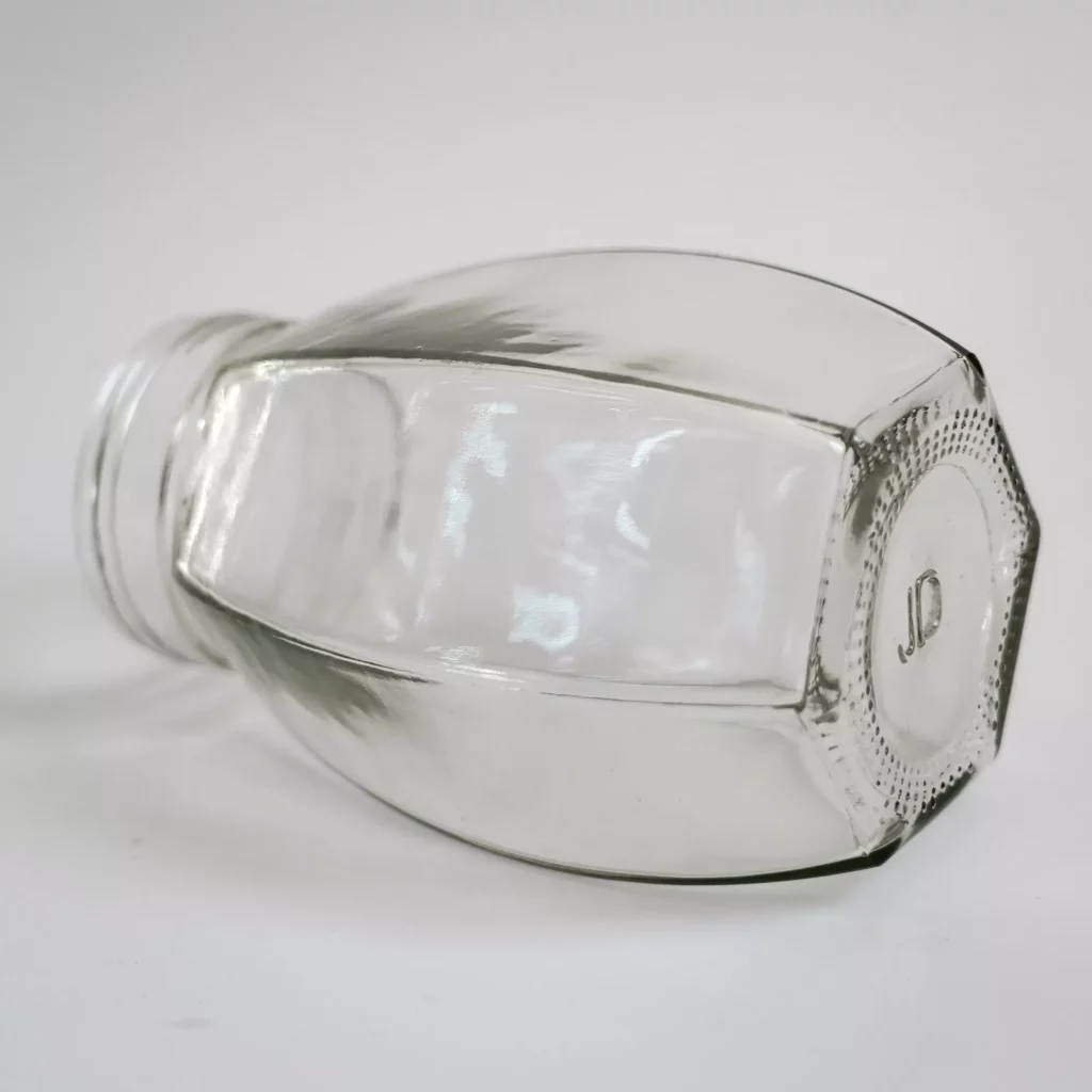 square glass jar