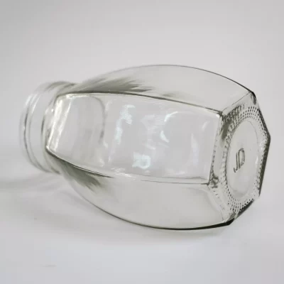 square glass jar