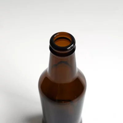 amber glass bottle