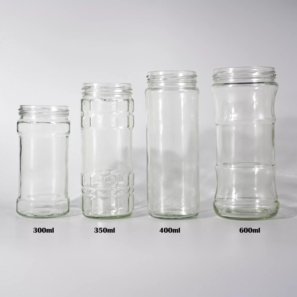wide mouth glass jar