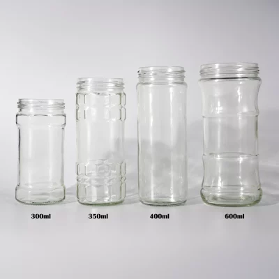 wide mouth glass jar