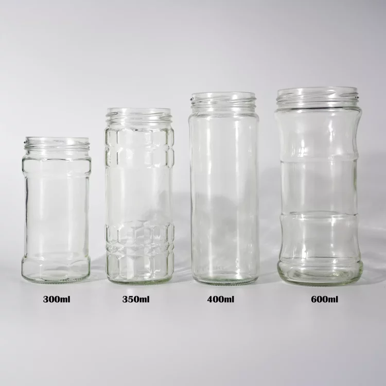 wide mouth glass jar