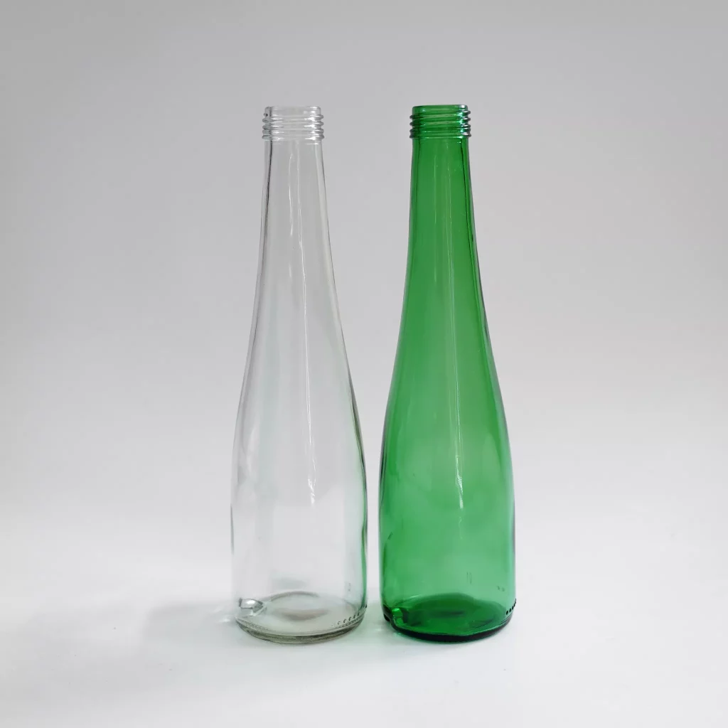 350ml clear glass bottle