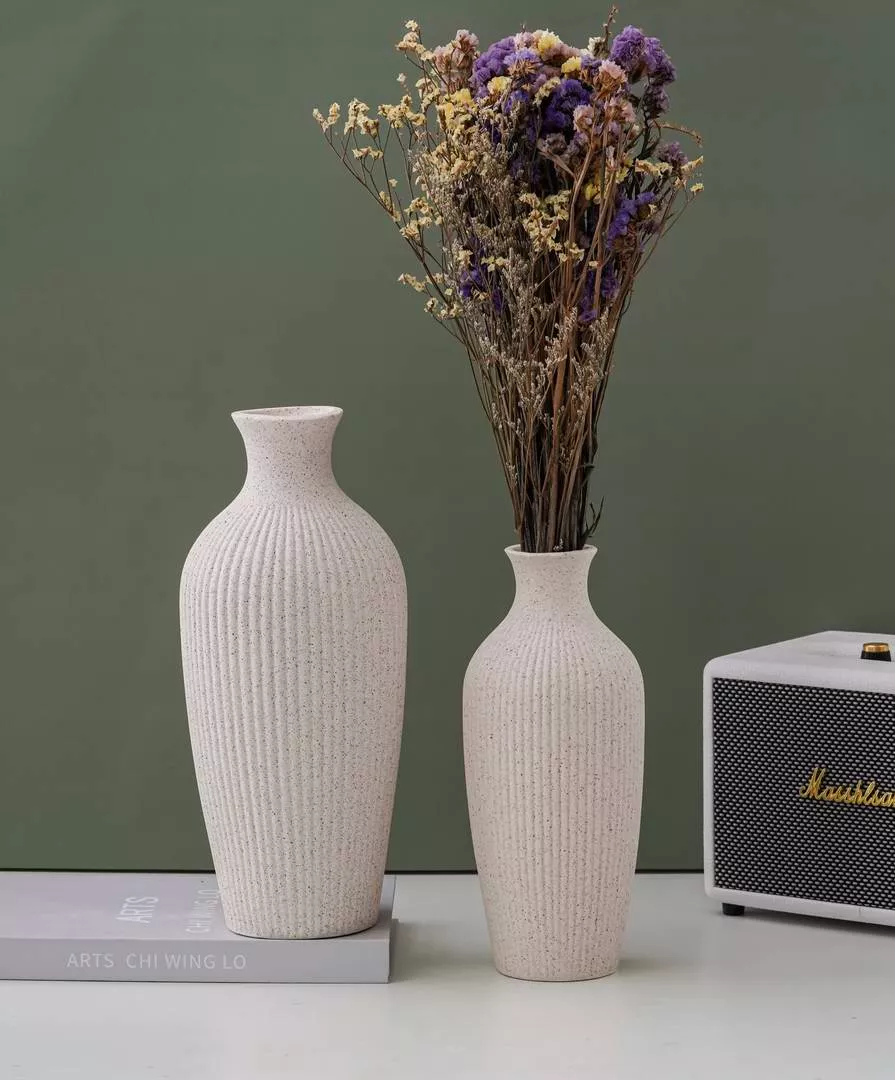 Modern Simple Interior Decoration Porcelain Flower Vase