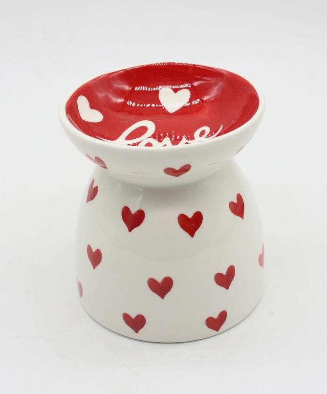 Hand Painted Love Heart Design Homedecor and Festival Gifts from Ceramic