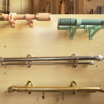 curtain rod set