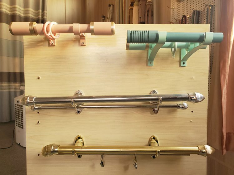 curtain rod set