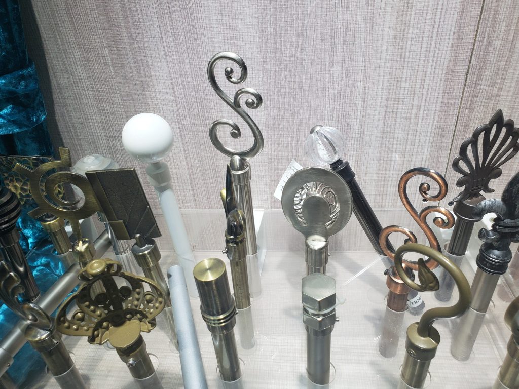 curtain rod set