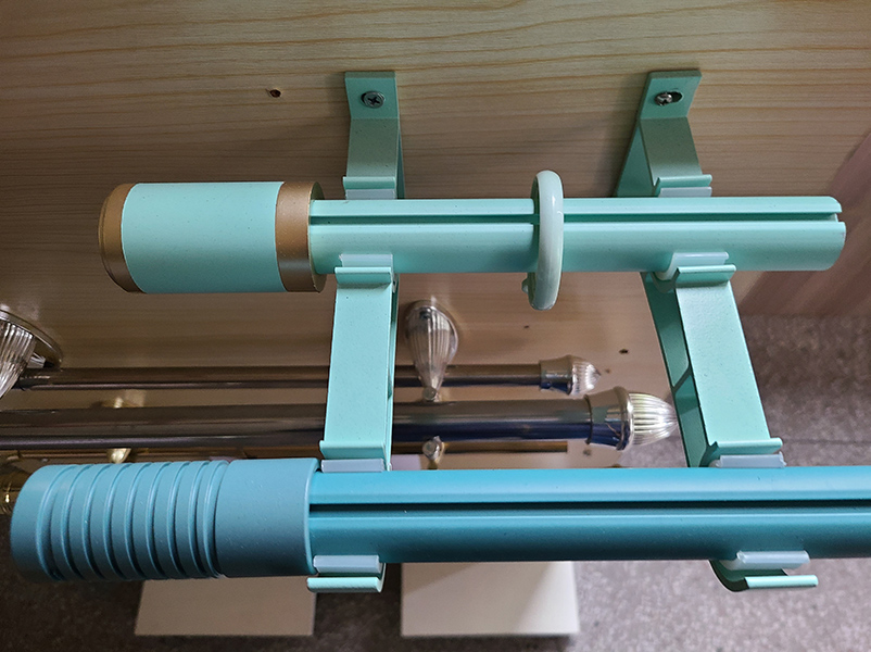 curtain rod set