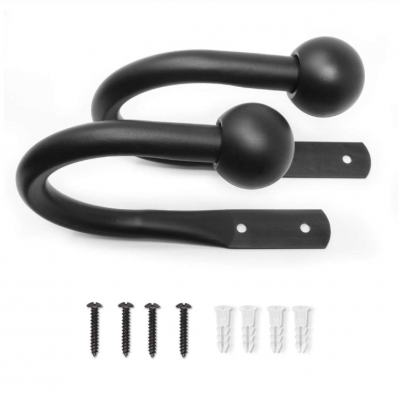 metal curtain tieback