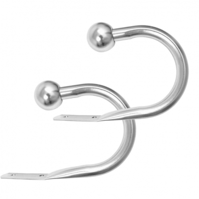 metal curtain tieback