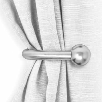 metal curtain tieback