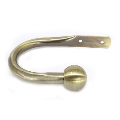 metal curtain tieback