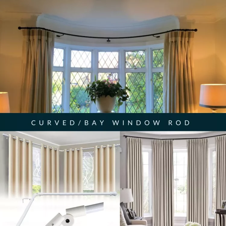 curved/bay window rod